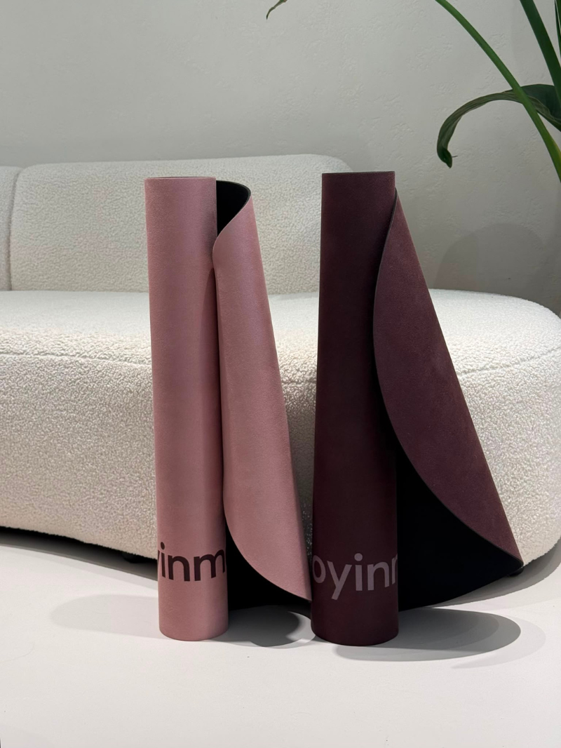 Mata do Jogi FLOW Coated 3 mm, Rosy Leaf Rounded