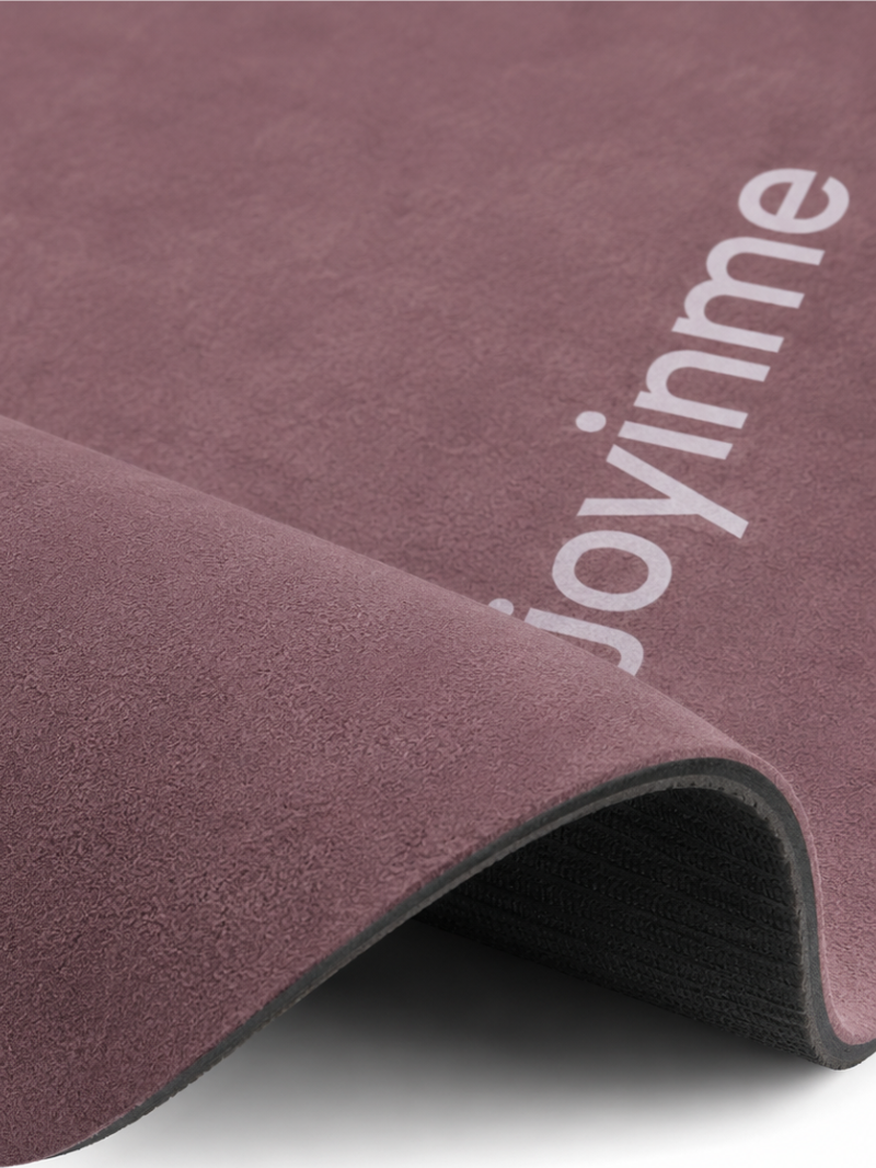 Mata do jogi FLOW Coated 3 mm, Burgundy Rounded